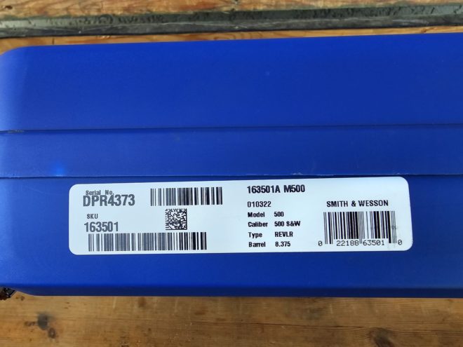 Rewolwer Smith & Wesson 500 kal. .500 SW - 8" /MKB-030/ - obrazek 13