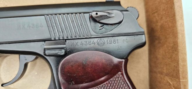 Pistolet Makarow, kal.  9×18 – 1984 /MKB-037/ - obrazek 4