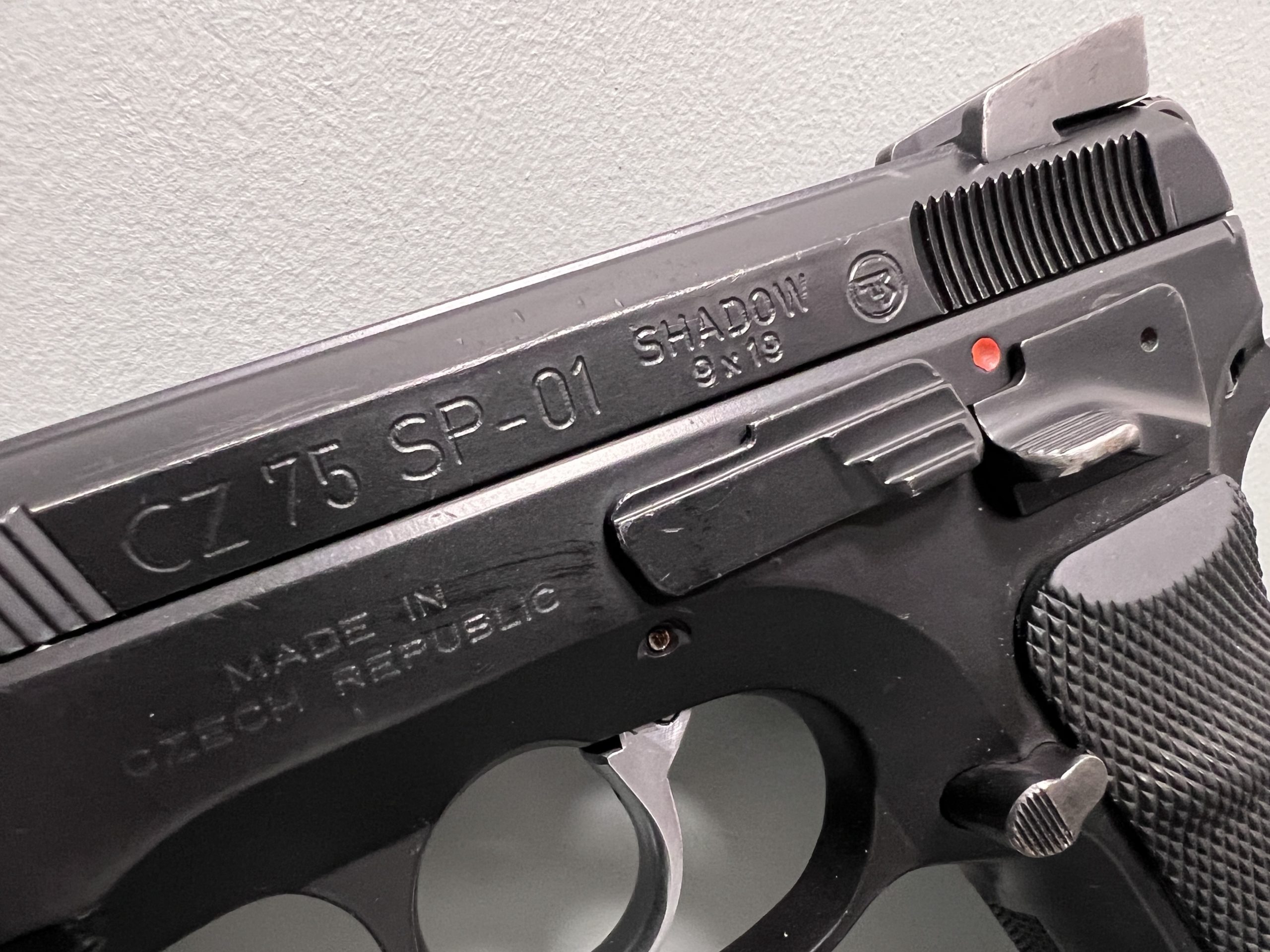 CZ 75 SP-01 SHADOW 9x19 mm – Stan BDB, Walizka, 2 Magazynki Plus 2!/MKB-129/ - obrazek 4