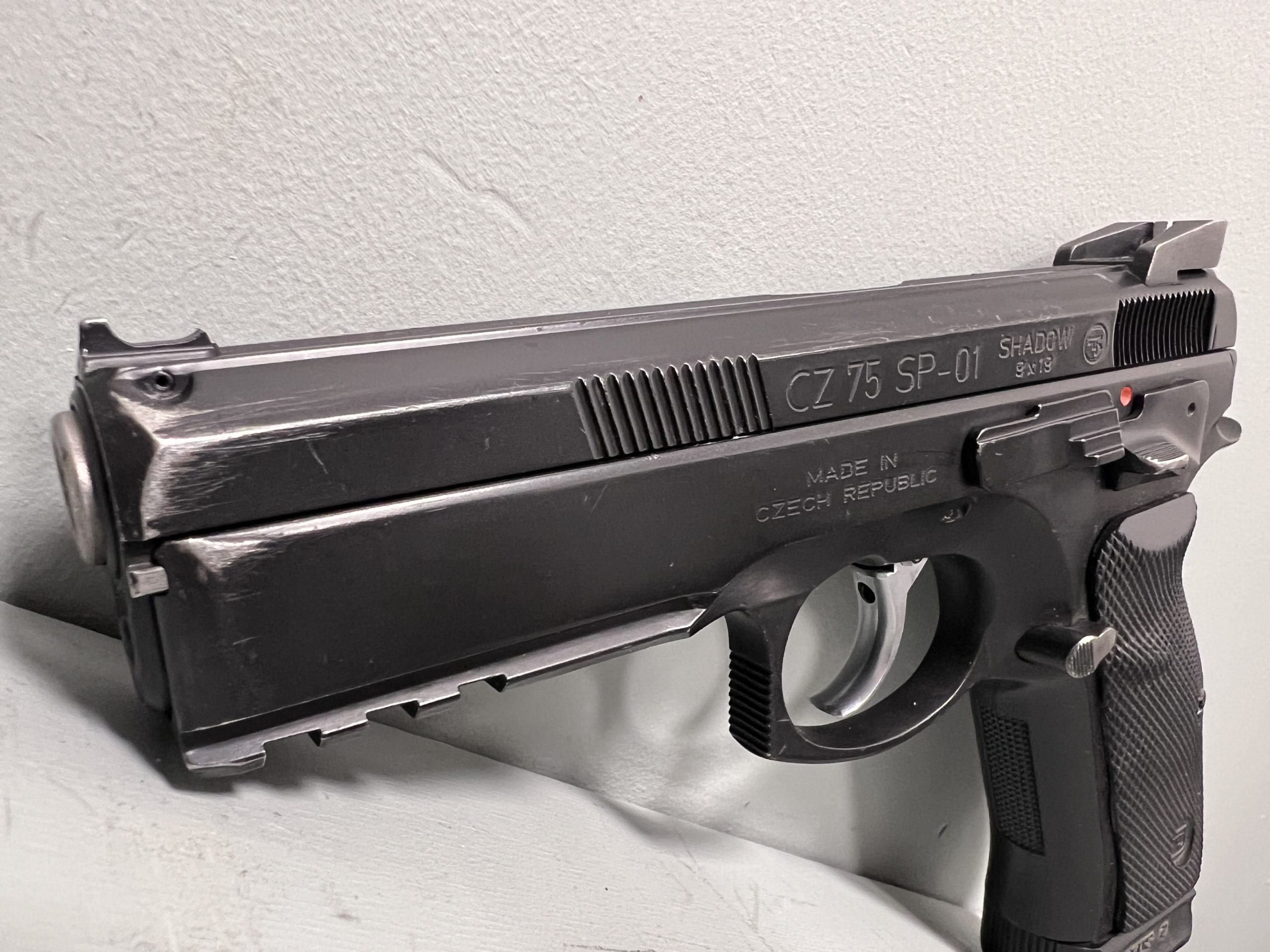 CZ 75 SP-01 SHADOW 9x19 mm – Stan BDB, Walizka, 2 Magazynki Plus 2!/MKB-129/ - obrazek 5