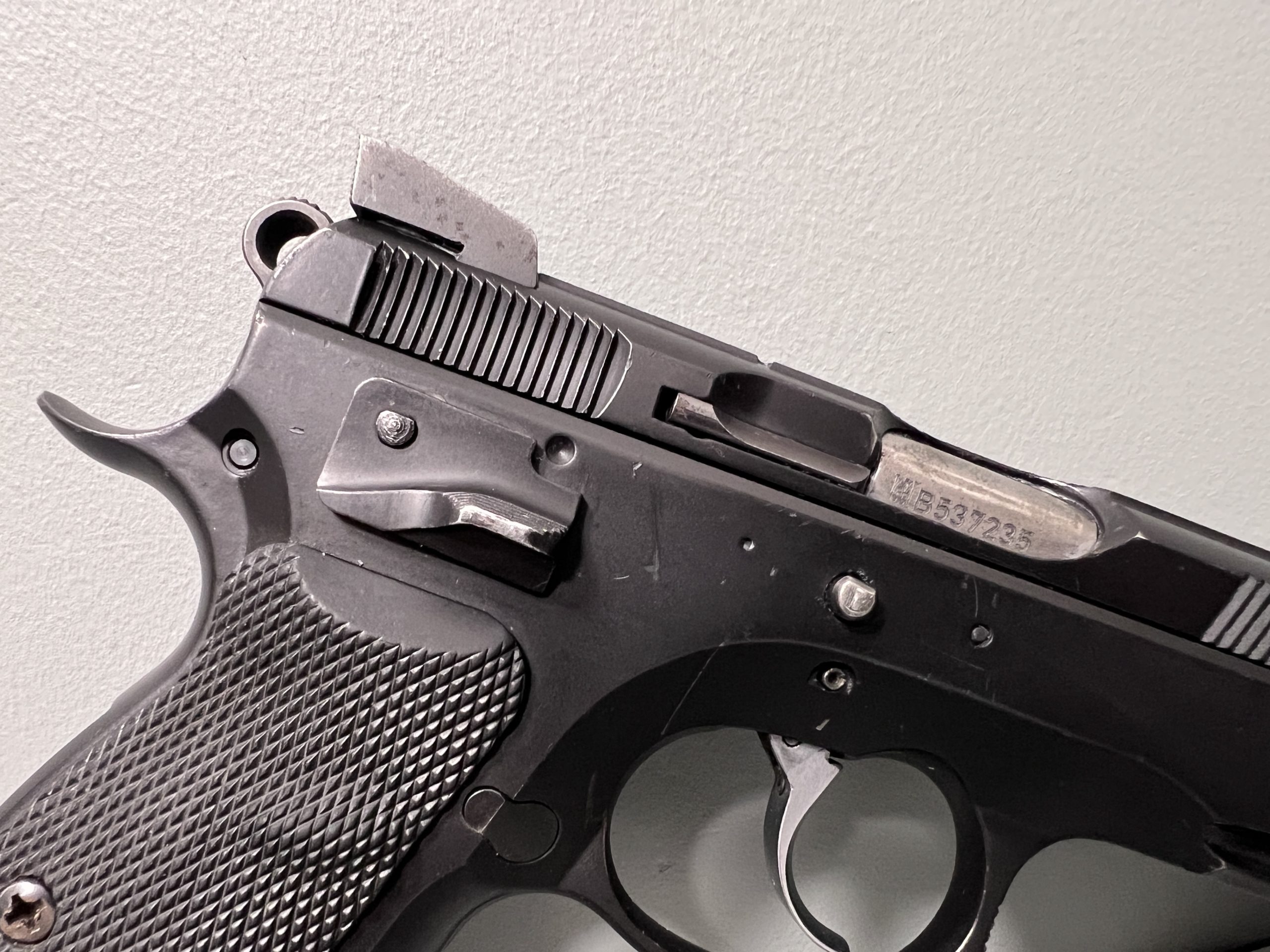 CZ 75 SP-01 SHADOW 9x19 mm – Stan BDB, Walizka, 2 Magazynki Plus 2!/MKB-129/ - obrazek 7