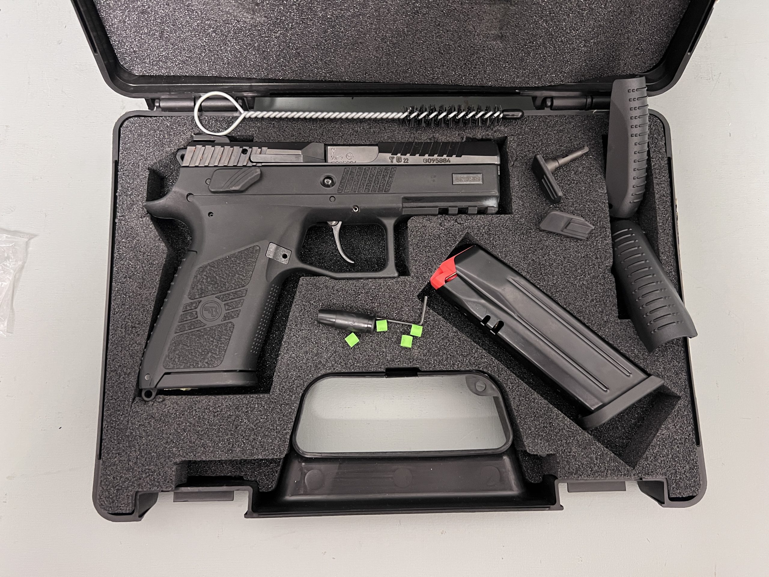 CZ P-07 9x19 mm (2022 r.) – Spust Omega, Full Set! /MKB-133/