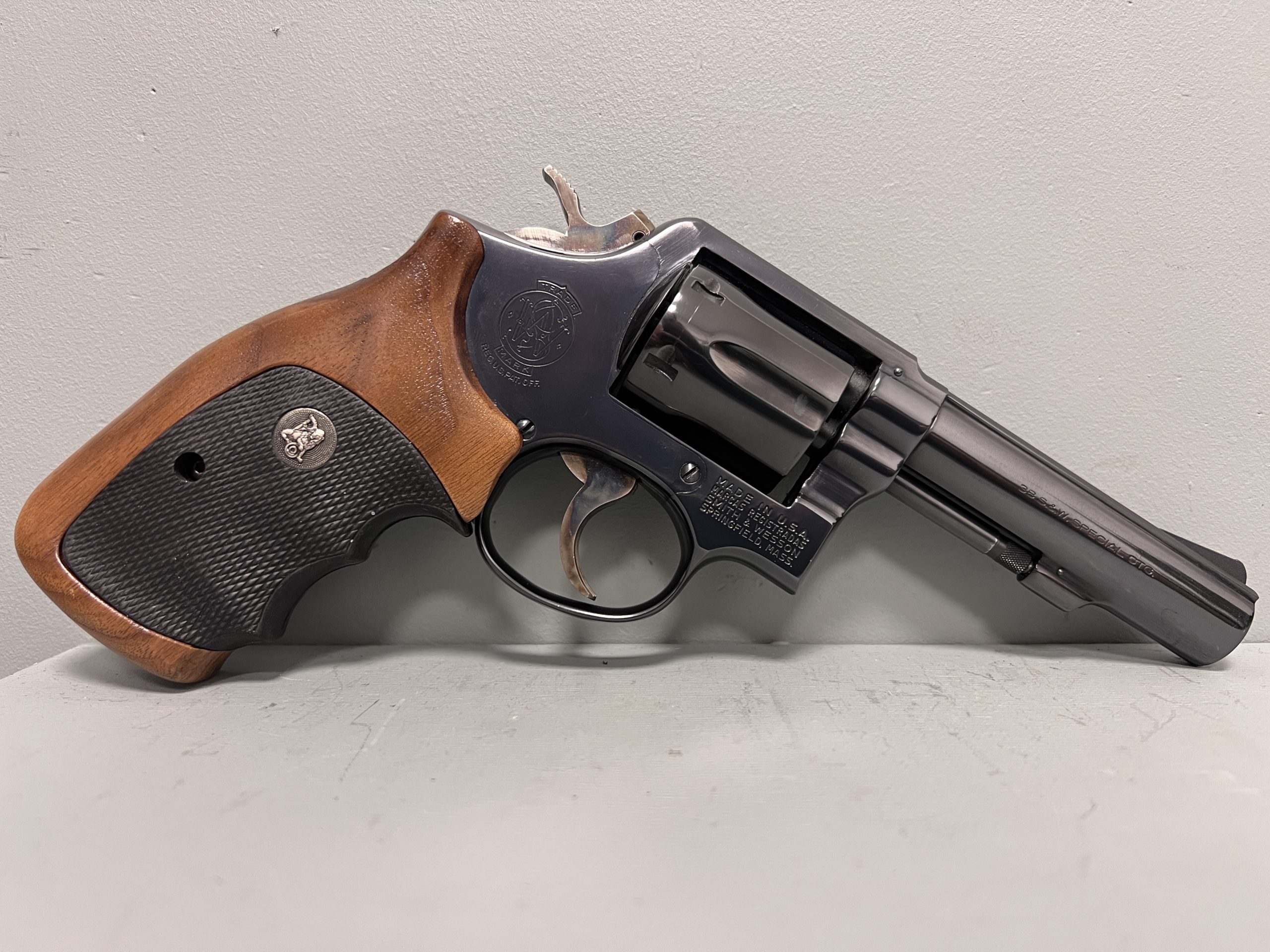 Rewolwer Smith & Wesson Model 10-6 .38 Spec (1975 r.) – PIĘKNY STAN, /MKB-136/ - obrazek 8