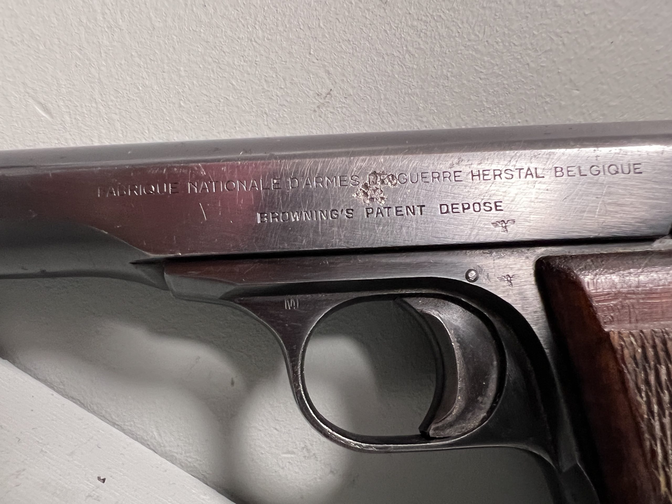 Pistolet FN Browning 10/22 (7,65mm) – Produkcja okupacyjna, oryginalna oksyda, Lufa BDB! /MKB-139/ - obrazek 4