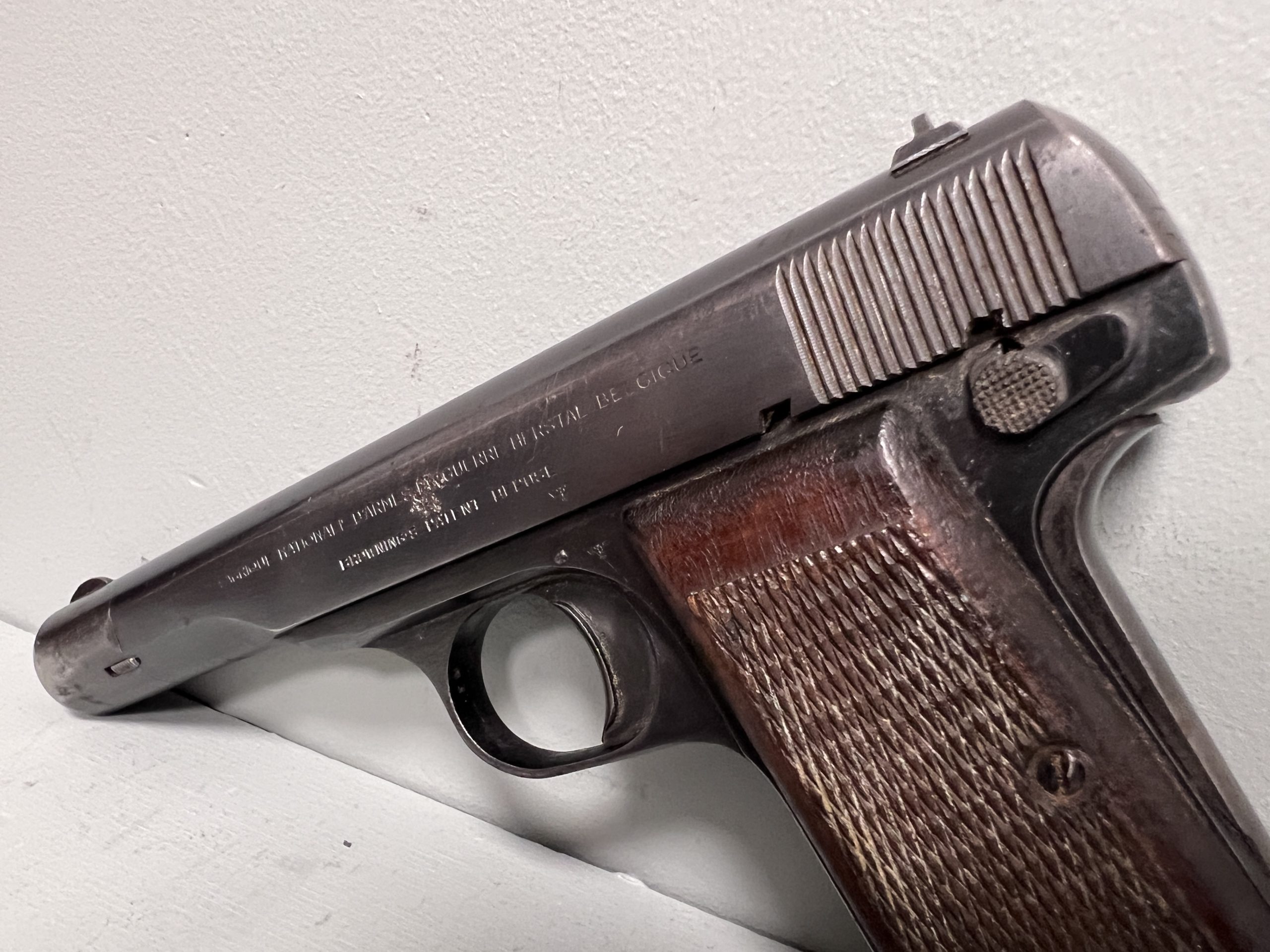 Pistolet FN Browning 10/22 (7,65mm) – Produkcja okupacyjna, oryginalna oksyda, Lufa BDB! /MKB-139/ - obrazek 5