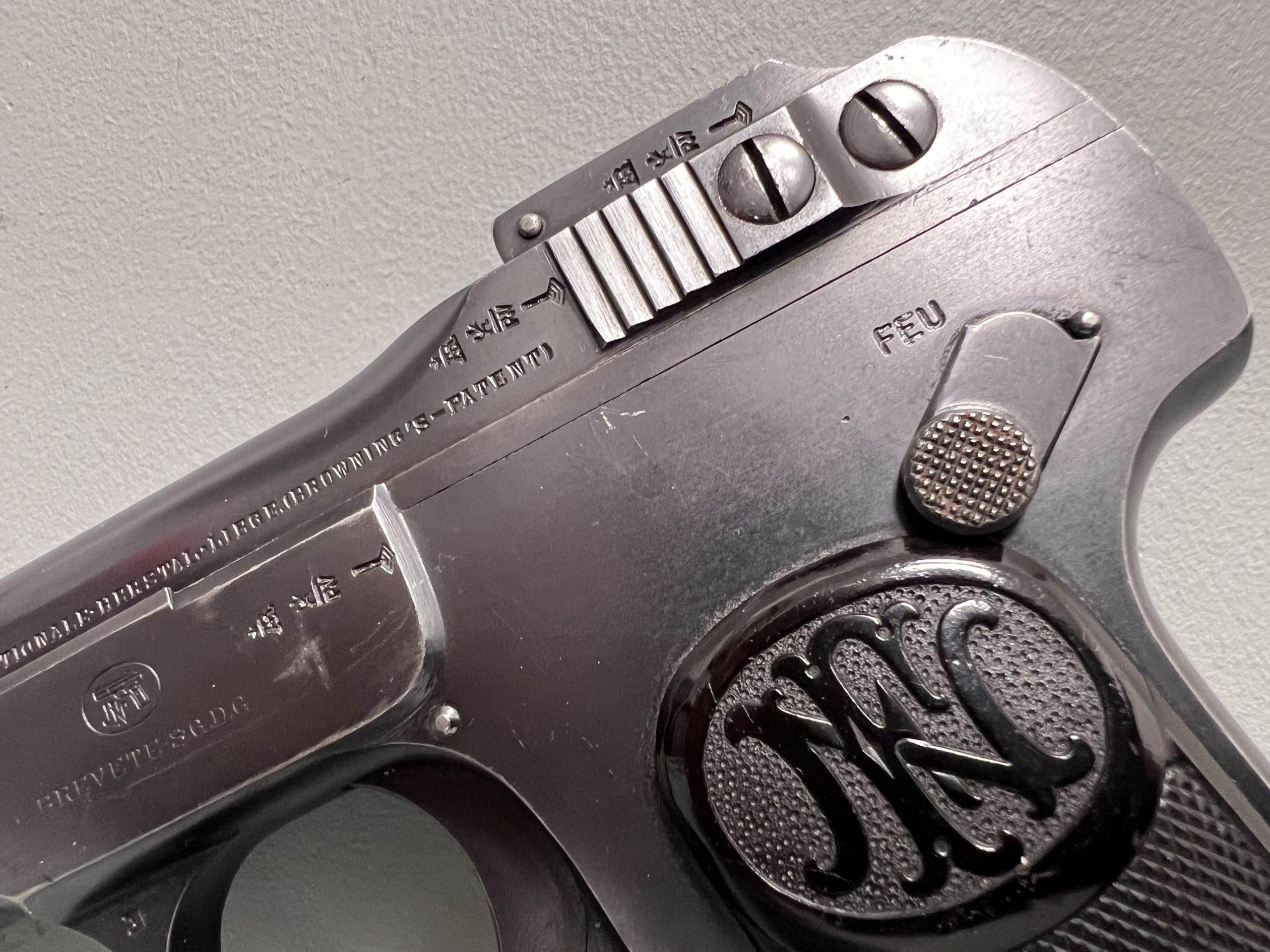 FN Browning Model 1900, kal. 7,65mm (ok. 1904 r.) – Zgodny Numerycznie./MKB-144/ - obrazek 15